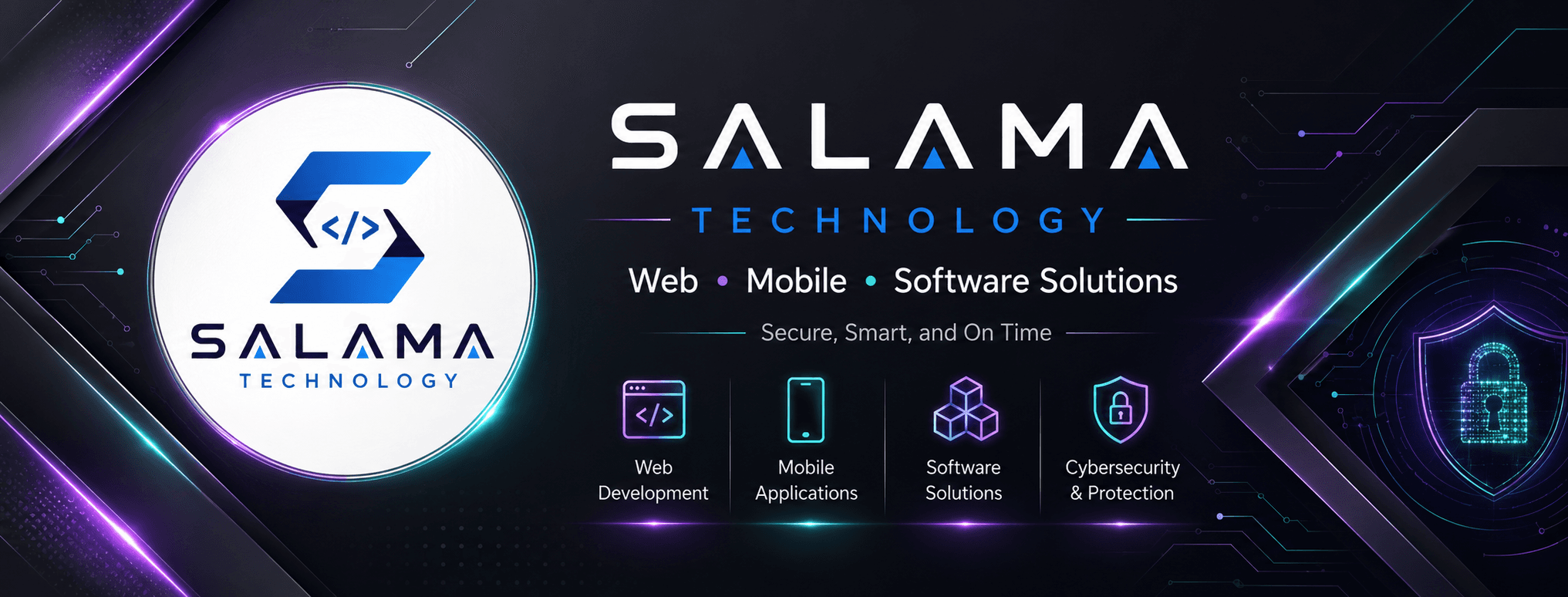 SALAMA Technology services banner